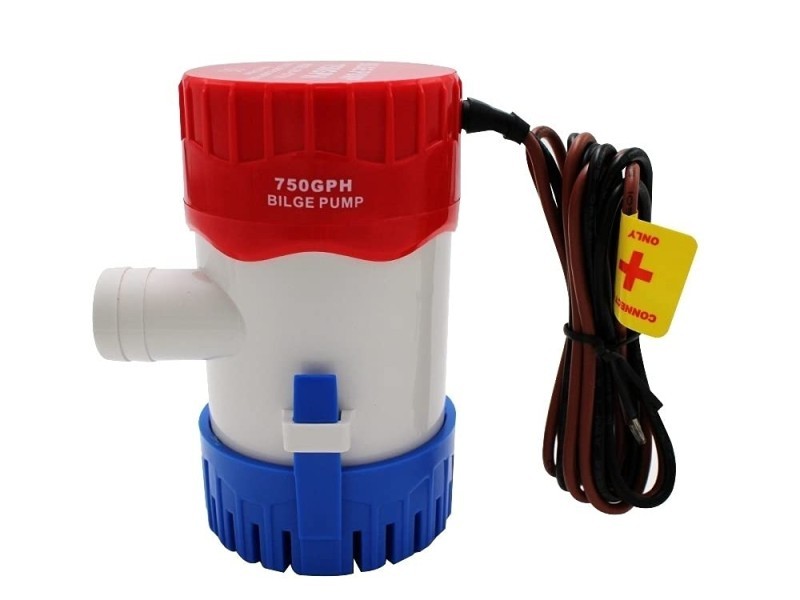 Bomba sumergible no automatica 500 gph 24 v