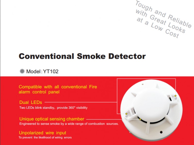 Alarma de Humo Detector YT 102 C