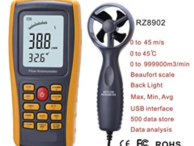 Anemómetro de mano Digital GM 8902