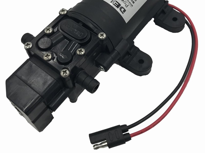 Bomba diafragma roceadora seri micro flo FLO2201 12v 2.0lpm  55psi 1.8amp